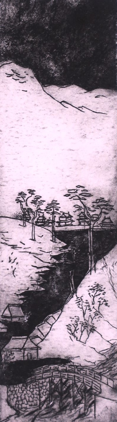 paysage nippon 4 d'après Hiroshige